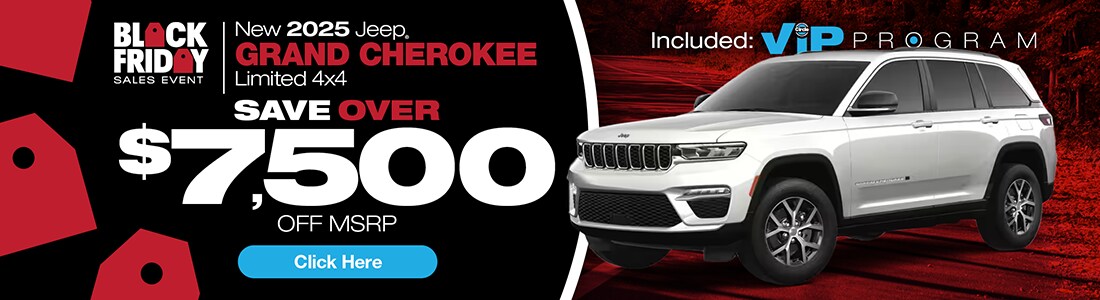 Jeep NJ Dealer Grand Cherokee Special Offer