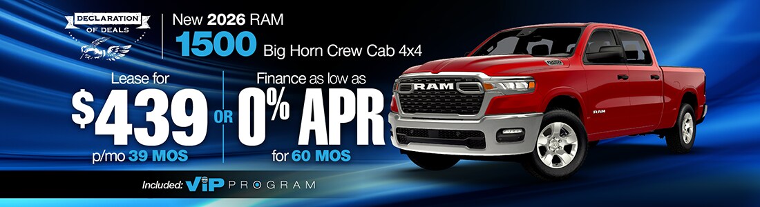 RAM NJ Dealer RAM 1500 Special Offer