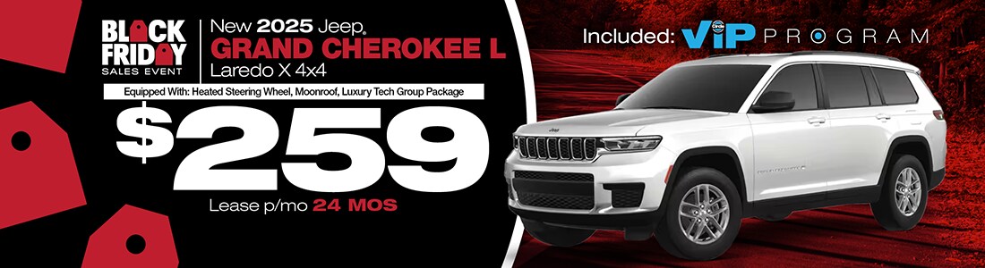 Jeep NJ Dealer Grand Cherokee L Special Offer