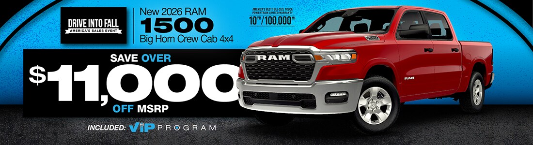 RAM NJ Dealer RAM 1500 Special Offer