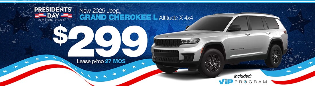 Jeep NJ Dealer Grand Cherokee L Special Offer