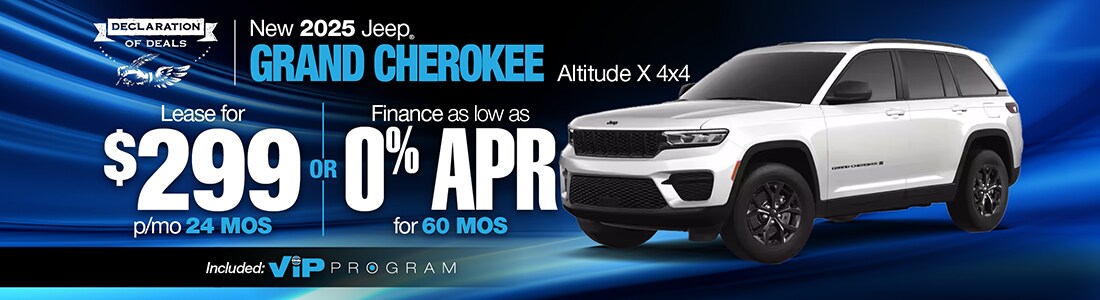 Jeep NJ Dealer Grand Cherokee Special Offer