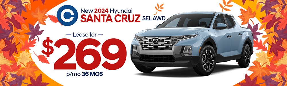 NJ Hyundai Dealer Santa Cruz Special Offer