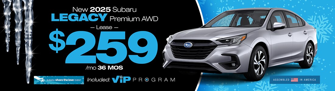 NJ Subaru Dealer Legacy Special Offer