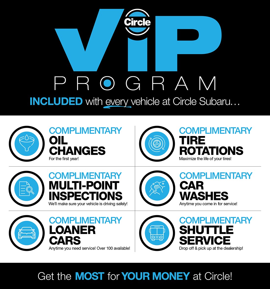 Circle Subaru VIP Program