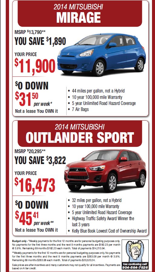 City Weekly Specials