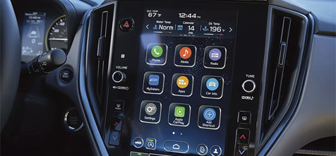 SUBARU STARLINK multimedia with wireless apple carplay and android auto