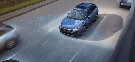 standard eyesight driver assist technology