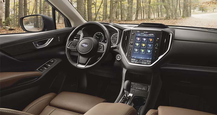 spaciousconnectedand comfortable 3-row suv interior