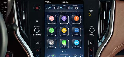 subaru starlink multimedia with wireless apple carplay and android auto