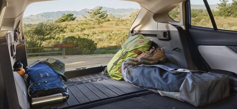 right-sized compact suv with spacious cargo area