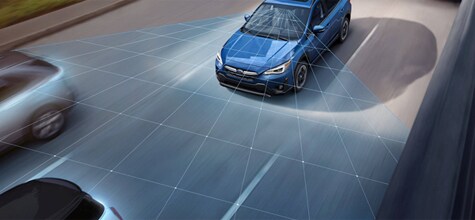 standard eyesight driver assist technology