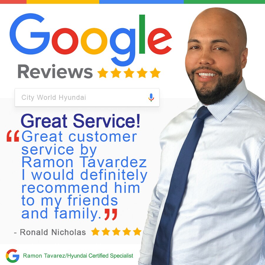 City World Hyundai July Google Review Ramon Tavaras C.jpg