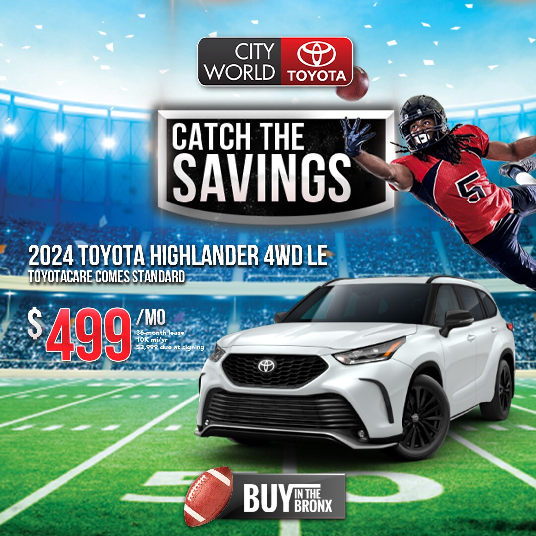 🏈 New Toyota Specials | City World Toyota 3333 Boston Rd., Bronx | City ...