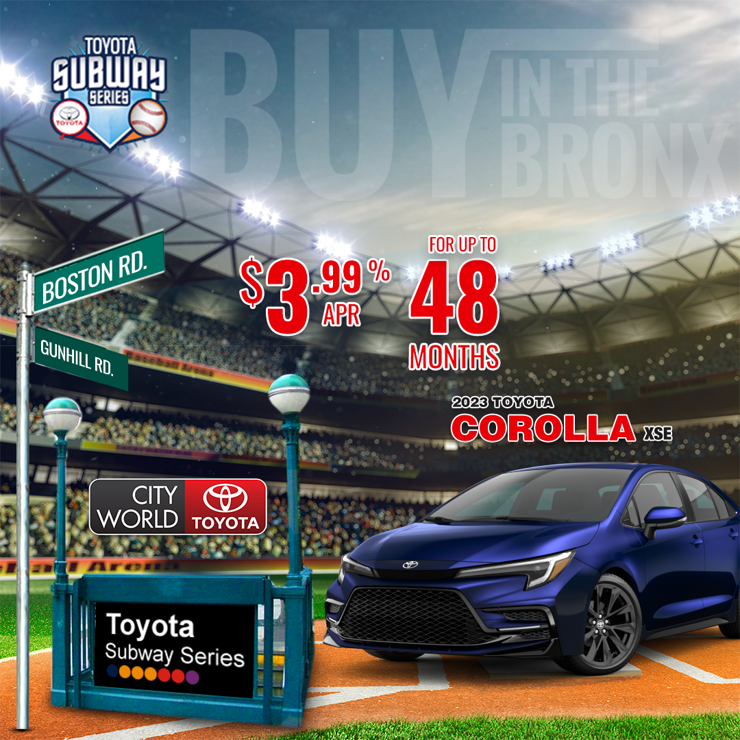 COROLLA XSE City World Toyota SUBWAY BASEBALL Series 1080X1080.png