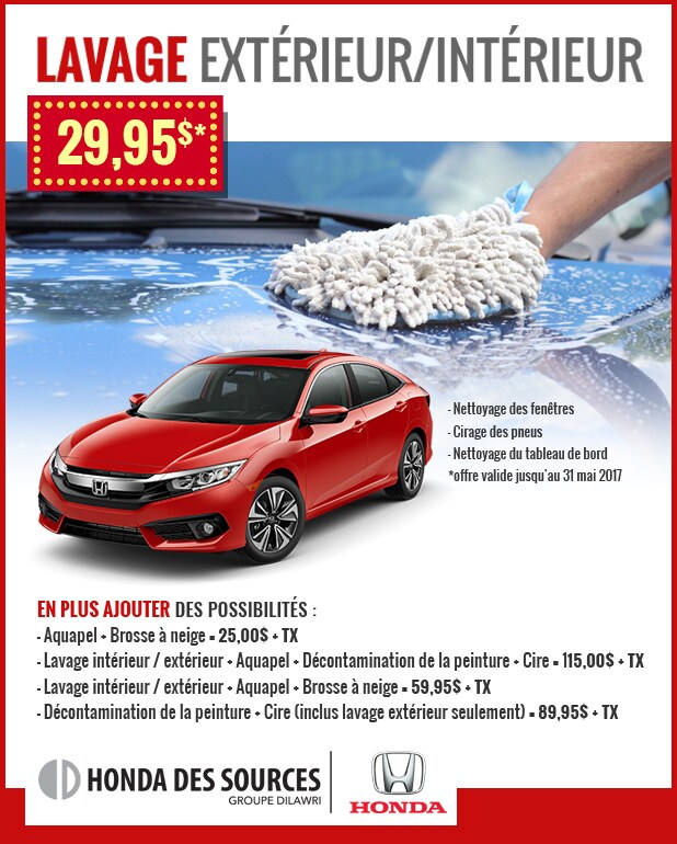 HONDA-Promotion-lavage