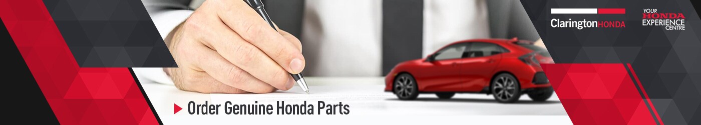 Order Genuine Honda Parts