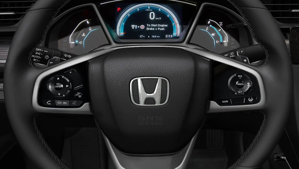 Civic Sedan Interior - Steering wheel