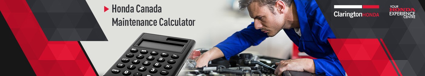 Honda Canada Maintenance Calculator