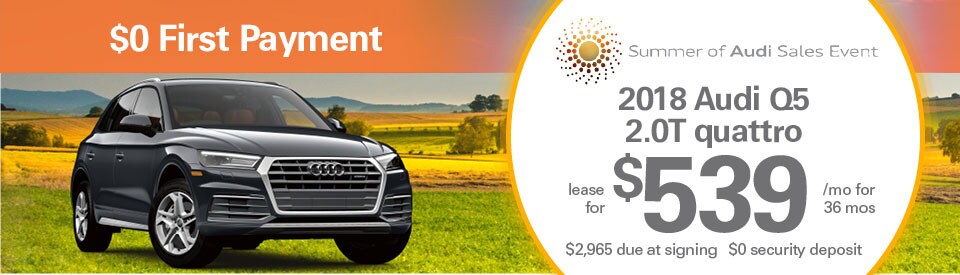 Audi Q5 lease deals image Audi Q5 lease deals image