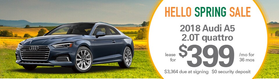 Audi A5 lease deals image Audi A5 lease deals image