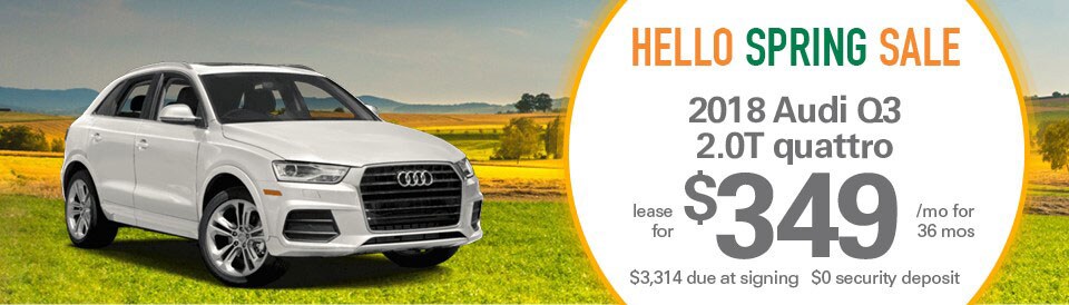Audi Q3 lease deals image Audi Q3 lease deals image
