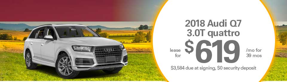 Audi Q7 lease deals image Audi Q7 lease deals image