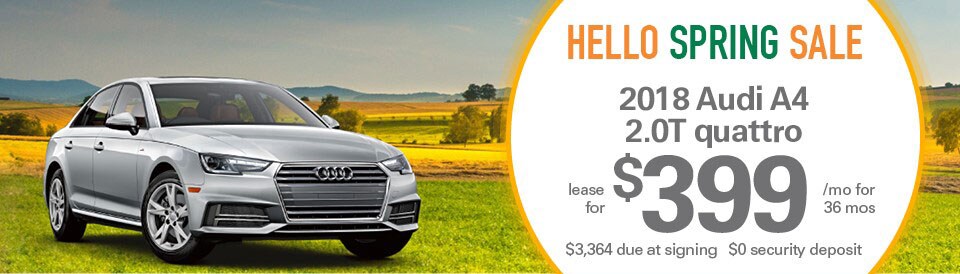 Audi A4 lease deals image
