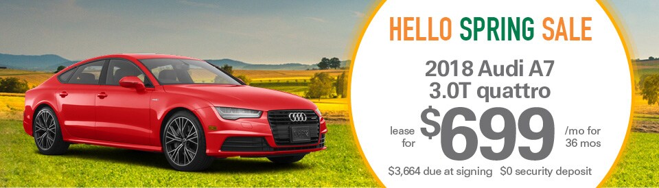 Audi A7 lease deals image