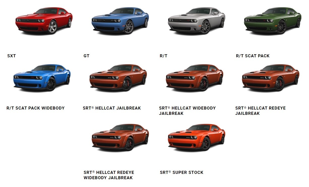 2023 Dodge Challenger Dallas Fort Worth Arlington TX for Sale Trim Lines.jpg