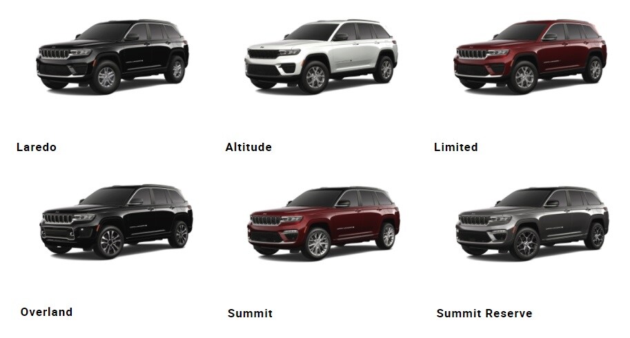 2023 Jeep Grand Cherokee Dallas Fort Worth Arlington TX for sale trims.jpg