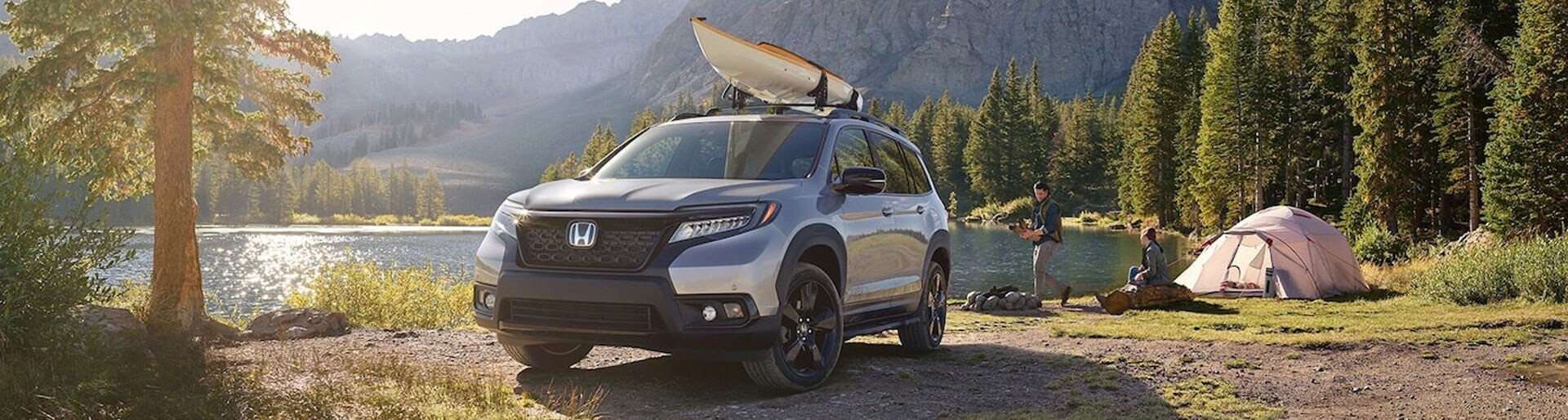 Built for the Outdoors Honda Passport Near Lake