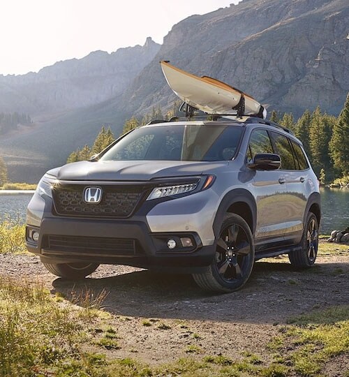 Built for the Outdoors Honda Passport Near Lake