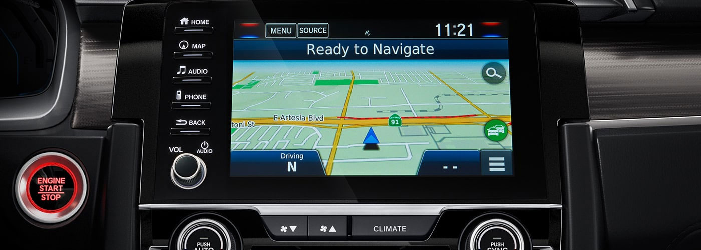 Honda Satellite-Linked Navigation System Navigation System