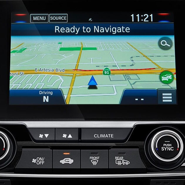 Honda Satellite-Linked Navigation System Navigation System