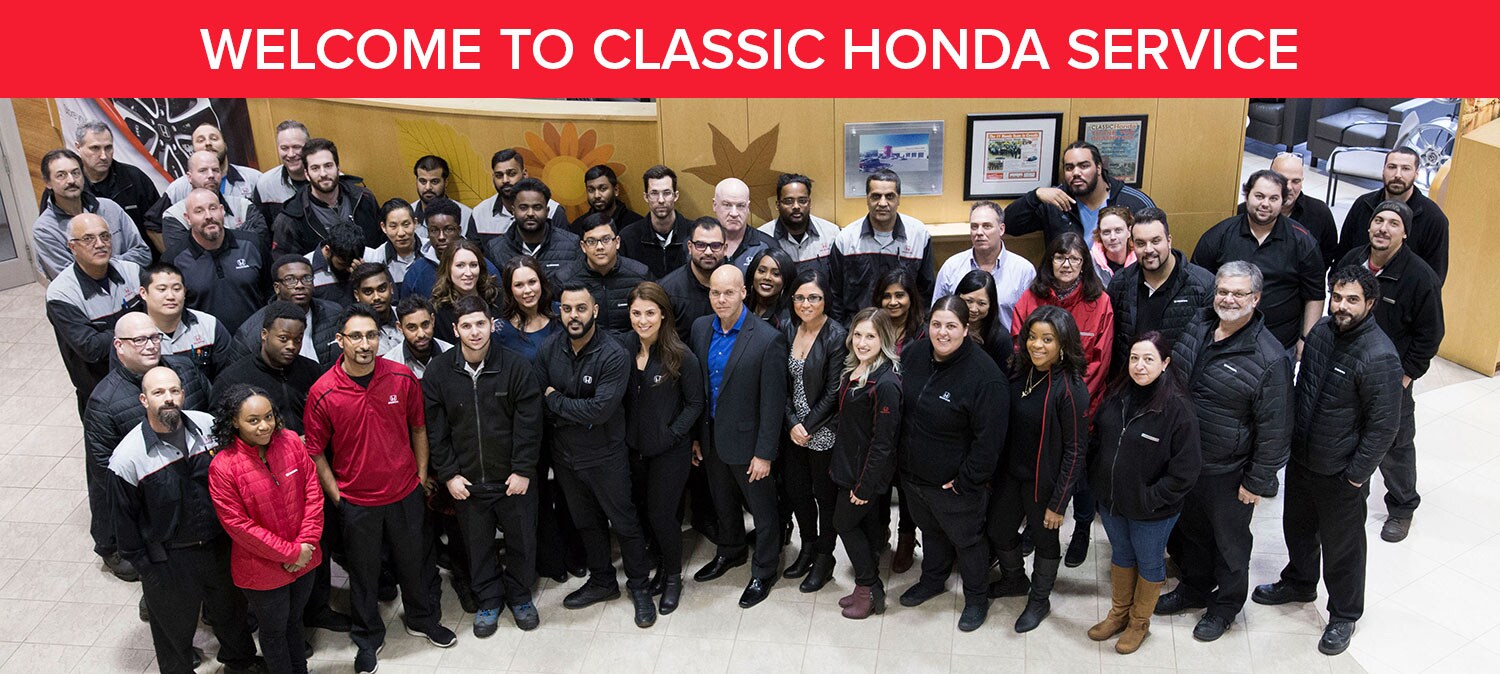 Classic Honda Service Department
