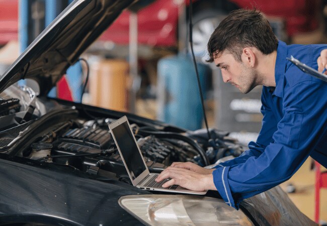 Mopar-certified technician working at Clearway CDJR in Franklin, Virginia