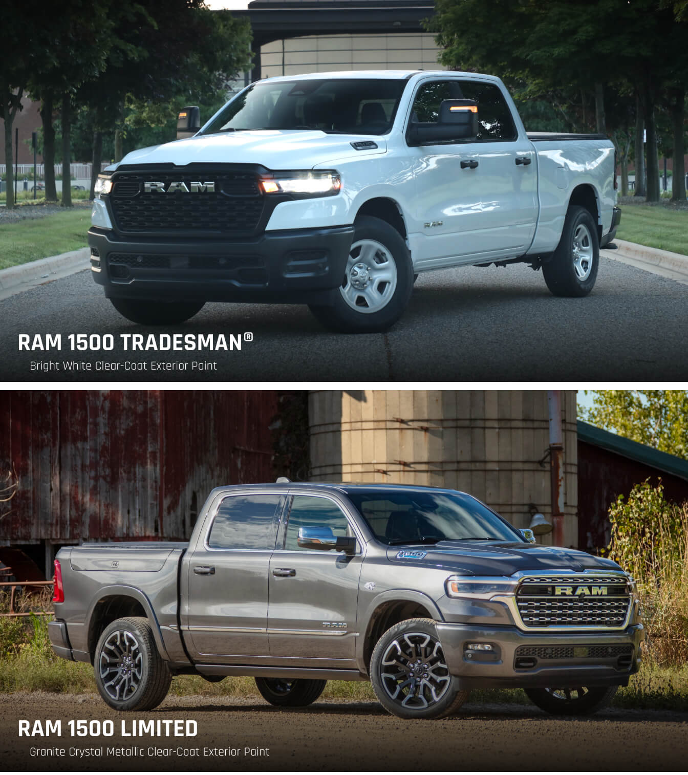 Ram 1500 Tradesman & Ram 1500 Limited