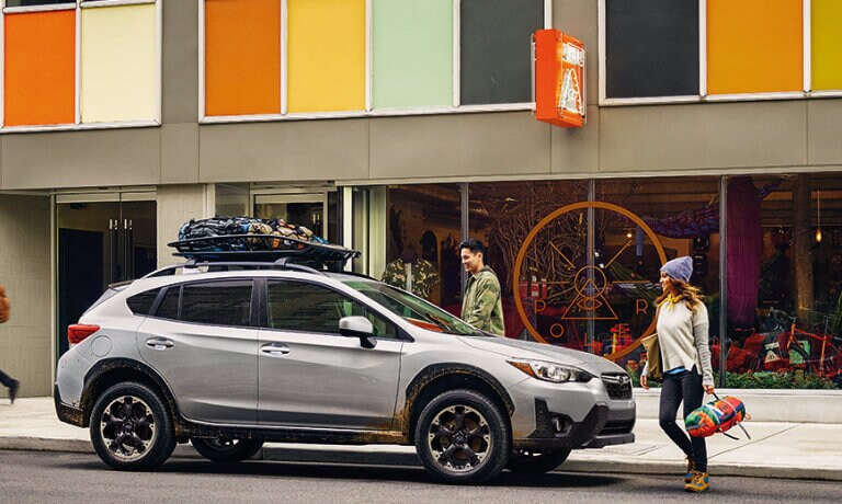 2022 Subaru Crosstrek Exterior In Front Of Store