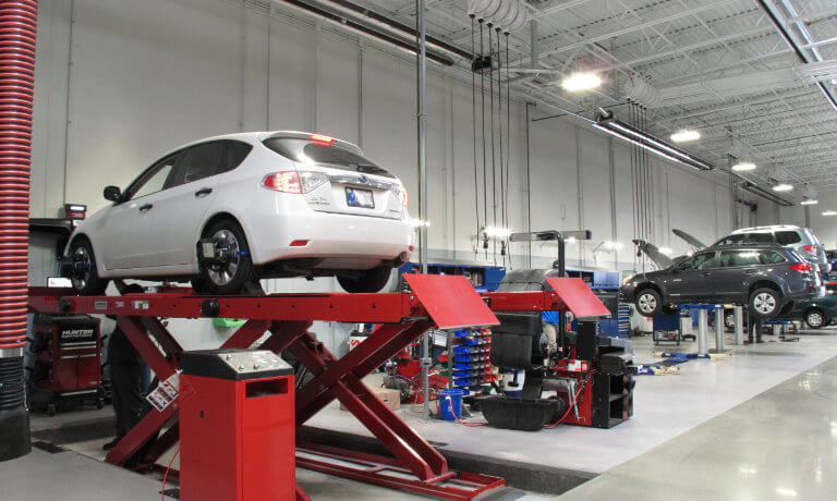 Subaru Service Bay