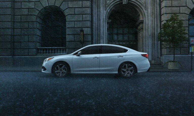 2022 Subaru Legacy Driving in the Rain