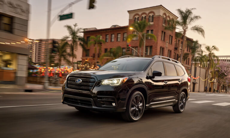 2022 Subaru Ascent exterior driving down city road
