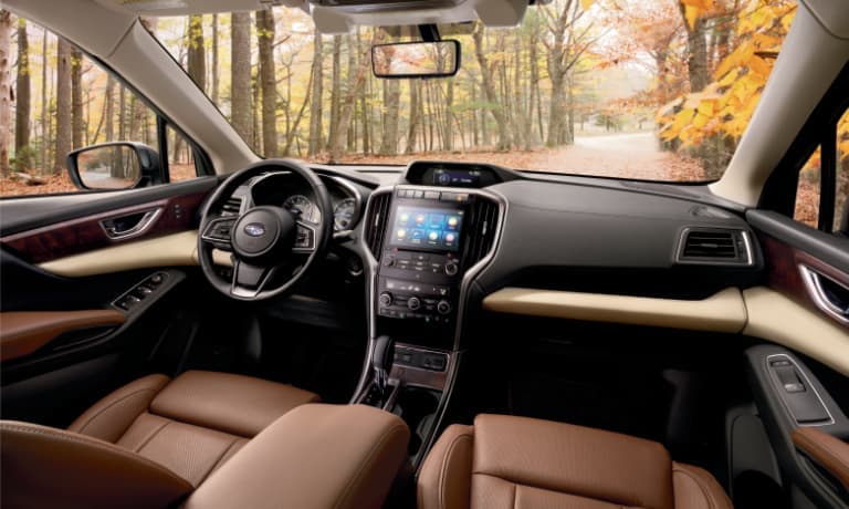2021 Subaru Ascent Leather Interior Dashboard