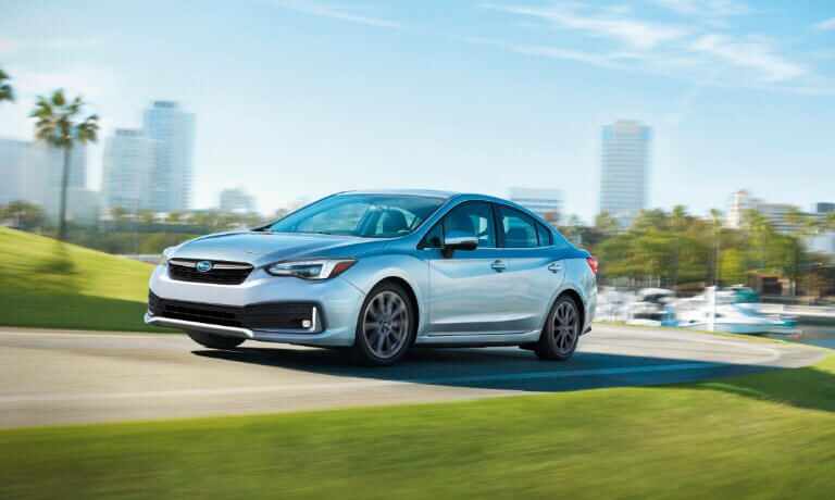 2022 Subaru Impreza exterior driving by docs