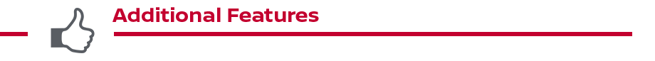 Additional Features