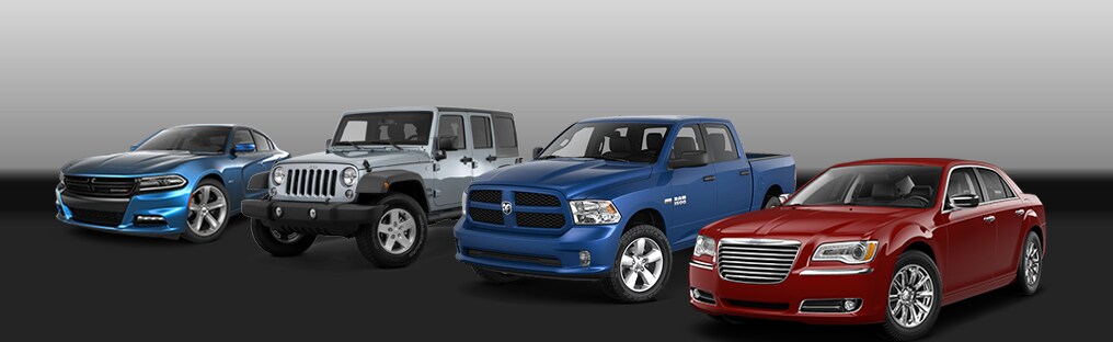 Chrysler Dodge Jeep Ram Lined Up Chrysler Dodge Jeep Ram Lined Up