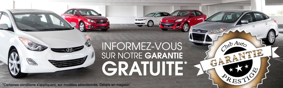 Garantie gratuite