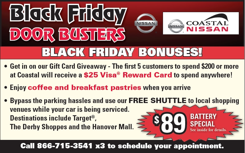 Coastal nissan coupons