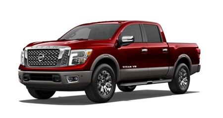 2018 Nissan Titan Platinum shown