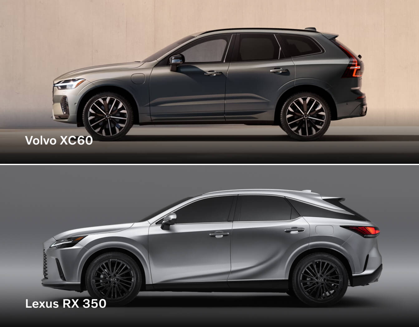 Volvo vs. Lexus Dimensions